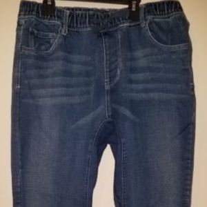 Indigo Star Jogger Pants Men’s Size Large 34 Jeans
